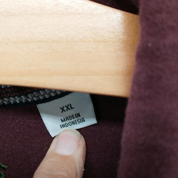 Orvis Men's Sweatshirt Gray 2XL 1/4 Zip Pullover Long Sleeve Comfort Collared - Picture 10 of 14